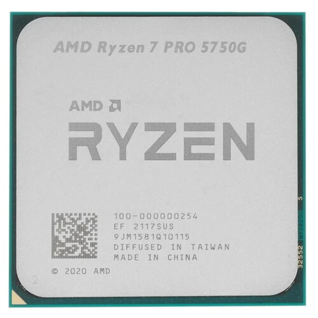 Процессор AMD Ryzen 7 PRO 5750G OEM 100-000000254 OEM Ryzen 7 PRO, 8, 3.8, 16, OEM