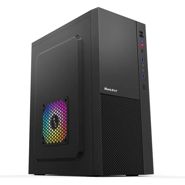 Корпус Huntkey HK320 Black (Бюджетные, Mid-Tower)