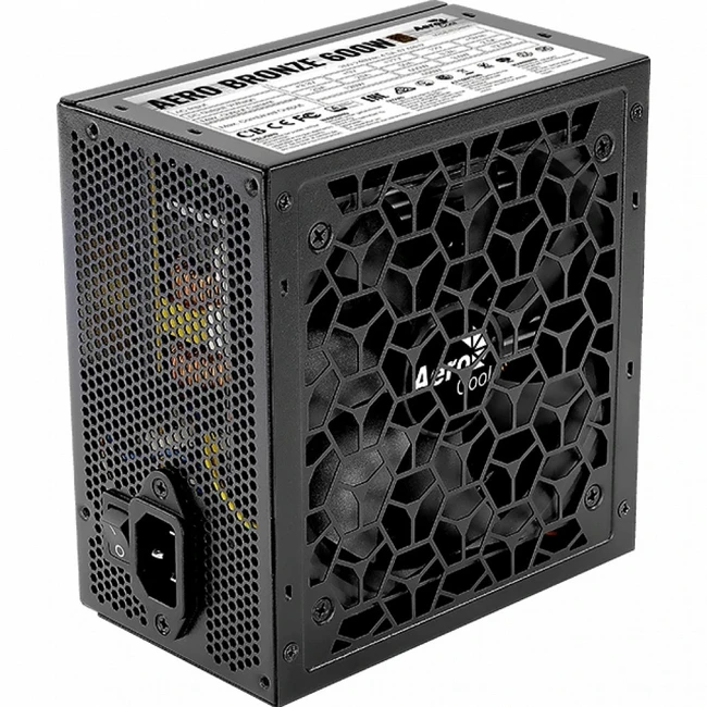 Блок питания Aerocool Aero Bronze 600W 600W AEROCOOL AERO BRONZE 600 Вт