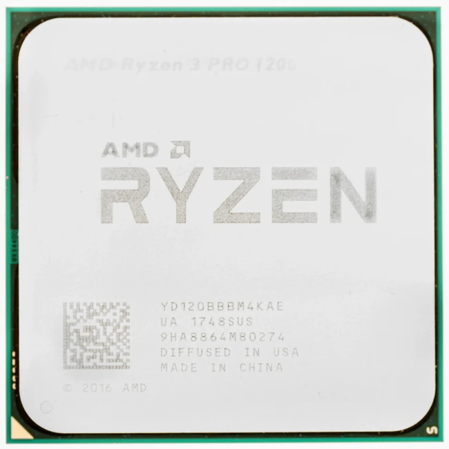 Процессор AMD Ryzen 3 PRO 1200 YD120BBBM4KAE OEM (4, 3.1 ГГц, 8 МБ, OEM)