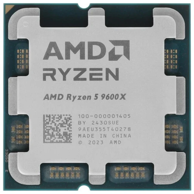 Процессор AMD Ryzen 5 9600X OEM 100-000001405 OEM (Ryzen 5, 6, 3.9, 32, OEM)