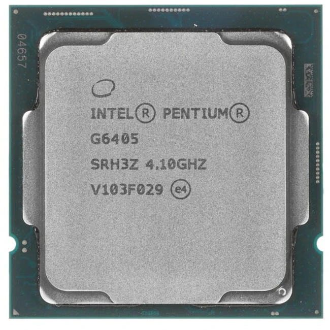 Процессор Intel Pentium Gold G6405 SRH3Z OEM (2, 4.1 ГГц, 4 МБ, OEM)
