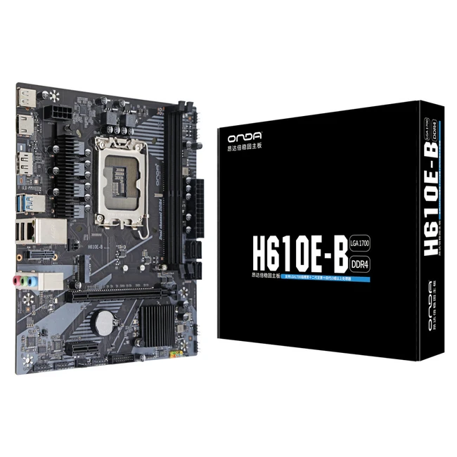 Материнская плата Onda H610E-B5.0 (Micro-ATX, LGA 1700)