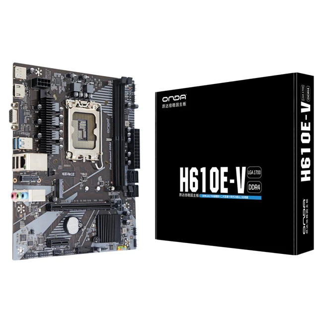 Материнская плата Onda H610E-V2.01 (Micro-ATX, LGA 1700)