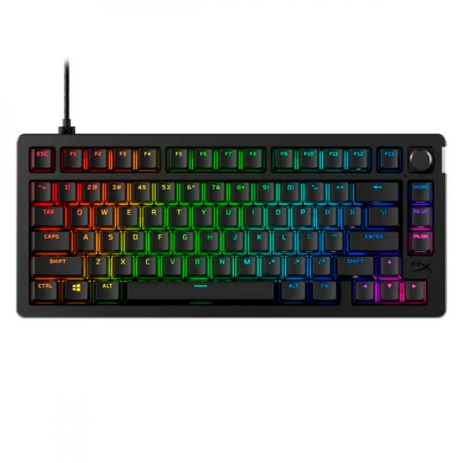 Клавиатура HyperX Alloy Rise 75, Black 7G7A4AA (Проводная, USB)