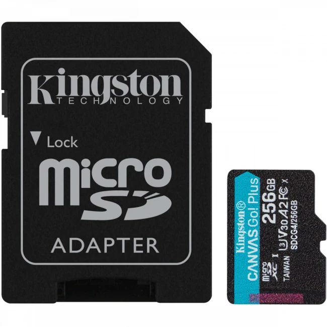Флеш (Flash) карты Kingston Canvas Go! Plus SDCG4/256GB 256 ГБ