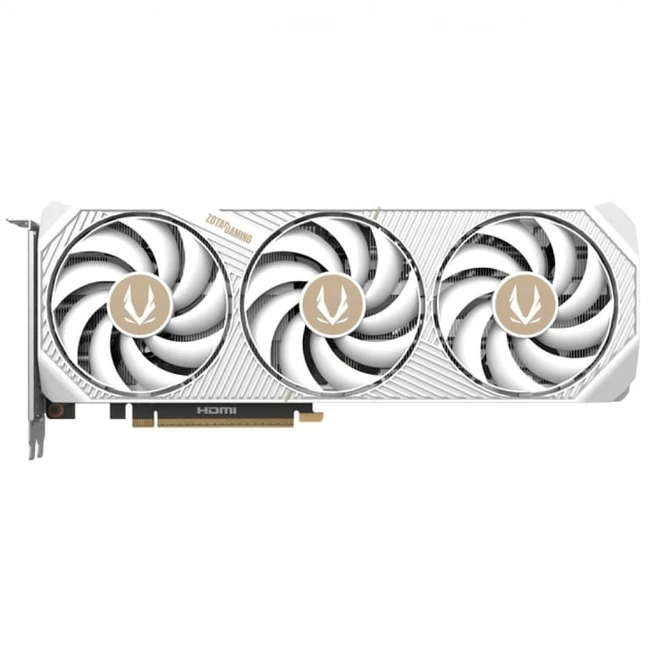 Видеокарта Zotac GeForce RTX 5070 AMP White Edition ZT-B50700FQ-10P (12 ГБ)