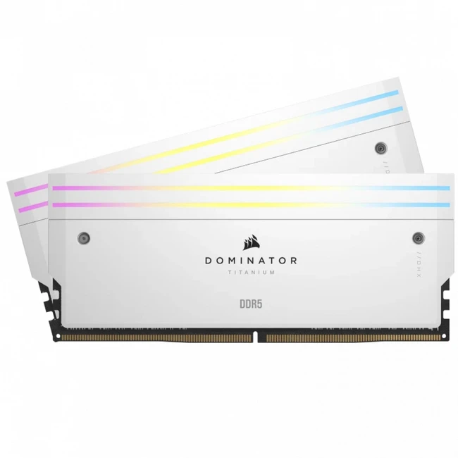 ОЗУ Corsair Dominator Titanium CMP48GX5M2B6000C30W DIMM, DDR5, 48 Гб (2 x 24 Гб), 6000 МГц