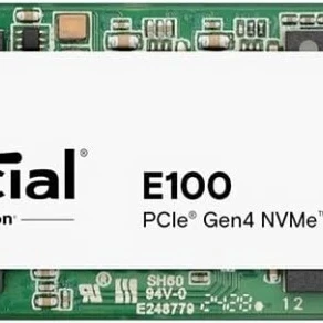 Внутренний жесткий диск Crucial CT480E100SSD8 (SSD (твердотельные), 480 ГБ, M.2, PCIe)