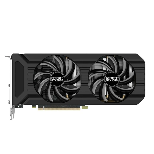 Видеокарта Palit GeForce GTX 1060 Dual PA-GTX1060 Dual 3G 3 ГБ