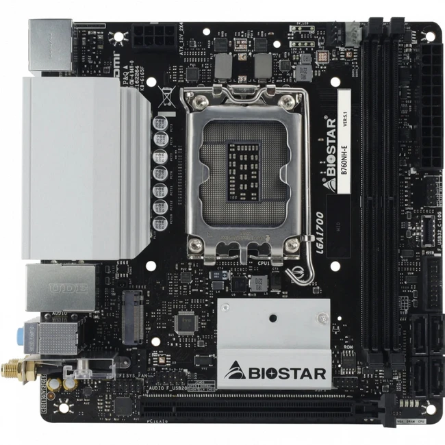 Материнская плата BIOSTAR B760NH-E (Mini-ITX, LGA 1700)