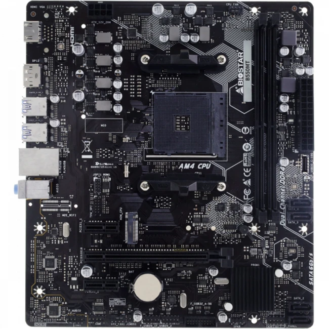 Материнская плата BIOSTAR B550MT (Micro-ATX, AMD AM4)
