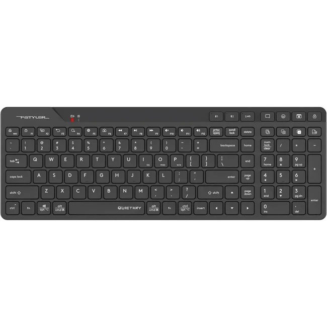 Клавиатура A4Tech Fstyler FBK27CAS Black (Беспроводная, Bluetooth)
