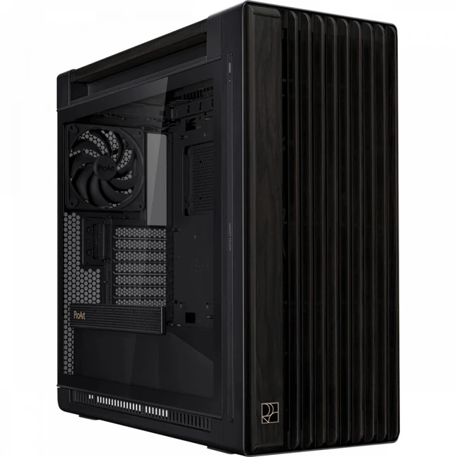 Корпус Asus ProArt PA602 Wood Edition Tempered Glass Panel Black PROART PA602 WOOD TG PWM BLACK Mid-Tower