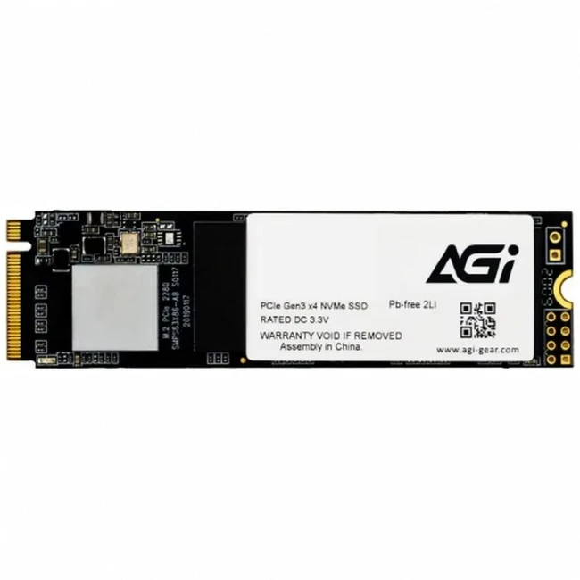 Внутренний накопитель AGI AI298 AGI2T0GIMAI298-CB SSD (твердотельные), 2 ТБ, M.2, PCIe