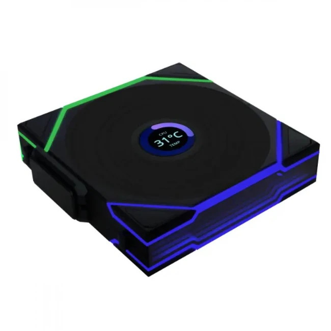 Охлаждение Lian Li UNI FAN TL 120 LCD Reverse Blade Wireles ARGB 120mm Black G99.12RTLLCD1W1B.00 (Для системного блока)