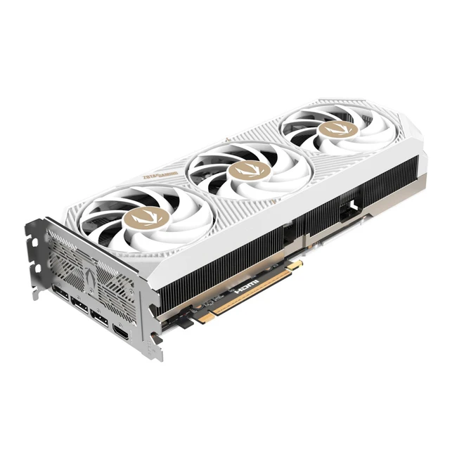 Видеокарта Zotac RTX 5070 Ti SOLID CORE OC WHITE ED ZT-B-1010Q2-10P 16 ГБ