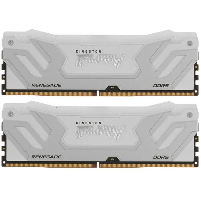 ОЗУ Kingston Fury Renegade White RGB KF588CU42RWAK2-48 (DIMM, DDR5, 48 Гб (2 x 24 Гб), 8800 МГц)