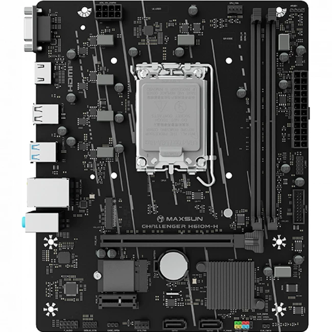 Материнская плата Maxsun  Challenger H610M-H WIFI 6940709662359 Micro-ATX, LGA 1700