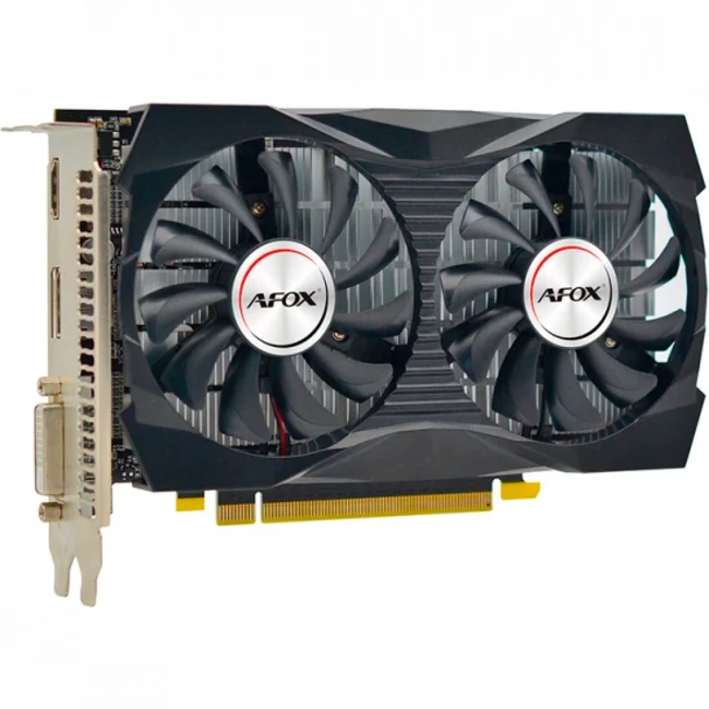 Видеокарта AFOX NVIDIA GeForce GTX 1050 Ti AFOX 4Gb AF1050TI-4096D5H5-V8 (4 ГБ)