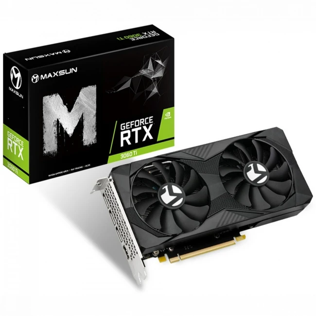 Видеокарта Maxsun RTX 3060 Ti Master 8gb MS-RTX3060Ti Master 8G (8 ГБ)