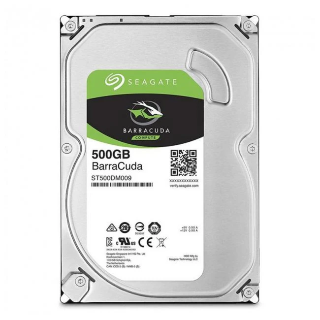 Внутренний жесткий диск Seagate HDD SATA3 500Gb F/RCT ST500DM009-FR (HDD (классические), 500 ГБ, 3.5 дюйма, SATA)