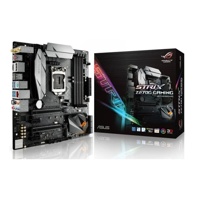 Материнская плата Asus STRIX Z270G GAMING 90MB0S80-M0EAY0 Micro-ATX, LGA 1151