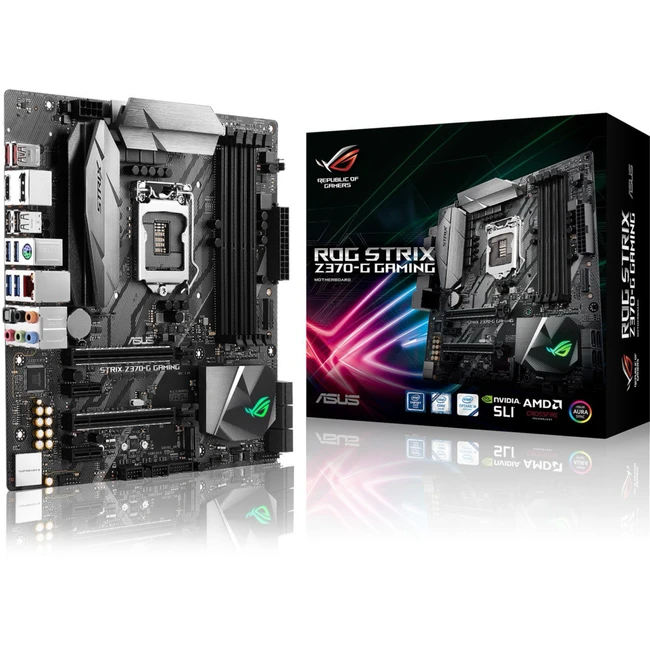 Материнская плата Asus ROG STRIX Z370-G GAMING 90MB0W00-M0EAY0 Micro-ATX, LGA 1151