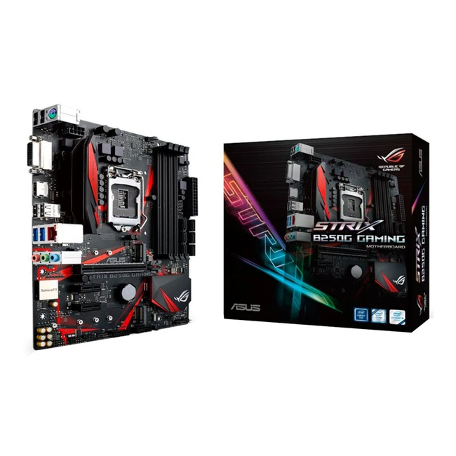 Материнская плата Asus STRIX B250G GAMING 90MB0TU0-M0EAY0 (Micro-ATX, LGA 1151)