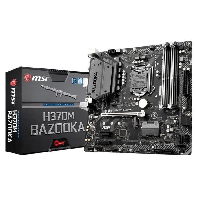 Материнская плата MSI H370M BAZOOKA (Micro-ATX, LGA 1151)
