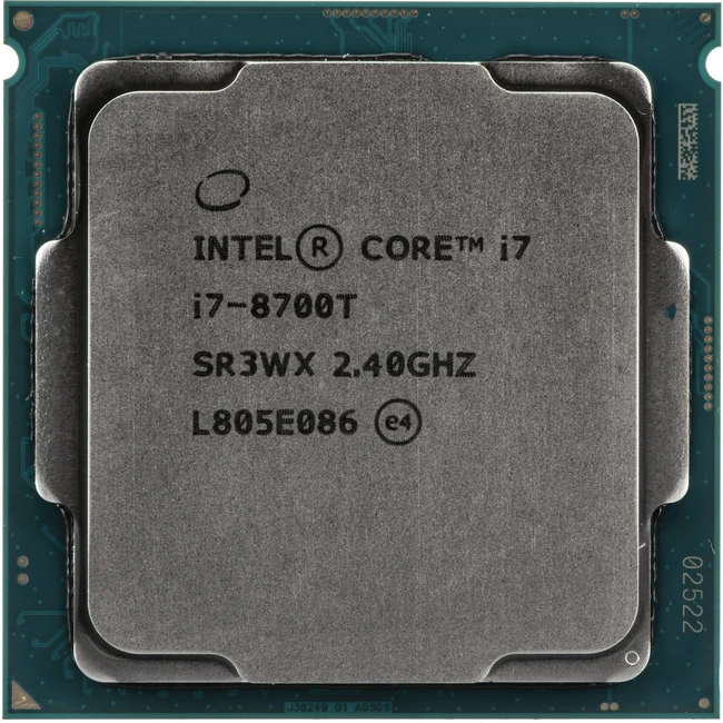 Процессор Intel Core i7-8700T CM8068403358413SR3WX Core i7, 6, 2.4, 12