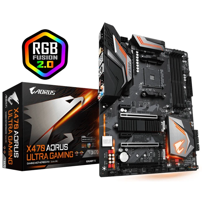 Материнская плата Gigabyte X470 AORUS ULTRA GAMING (ATX, AMD AM4)