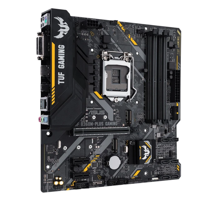 Материнская плата Asus TUF B360M-PLUS GAMING (Mini-ATX, LGA 1151)