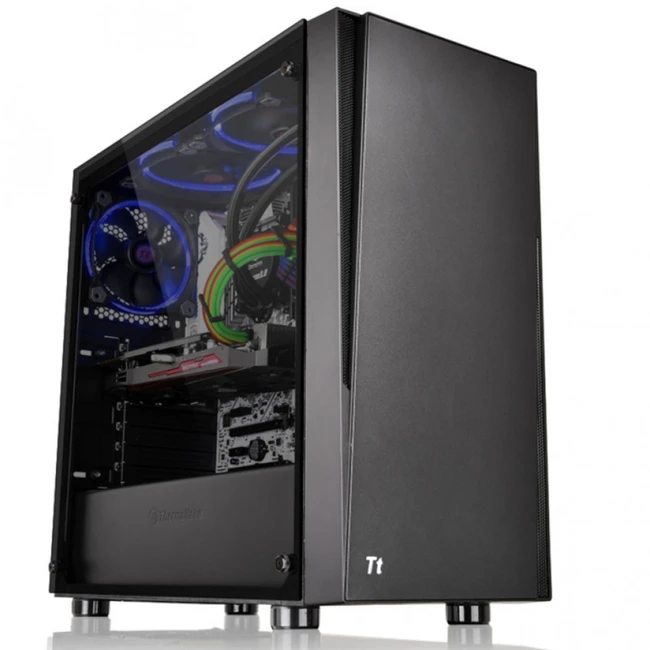 Корпус Thermaltake Versa J21 TG CA-1K1-00M1WN-00 Mid-Tower