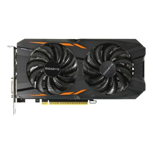 Видеокарта Gigabyte GeForce GTX 1050 Ti Windforce GV-N105TWF2-4GD (4 ГБ)