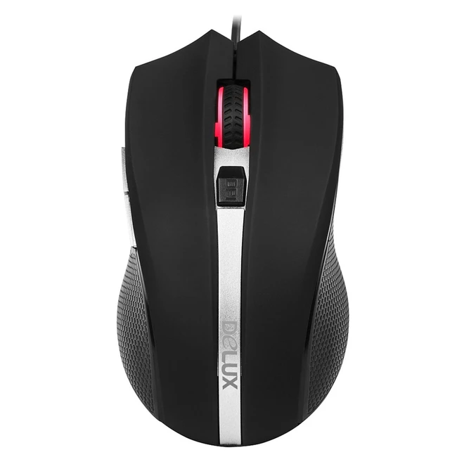 Мышь Deluxe DLM-516OUB Бюджетные, Проводная