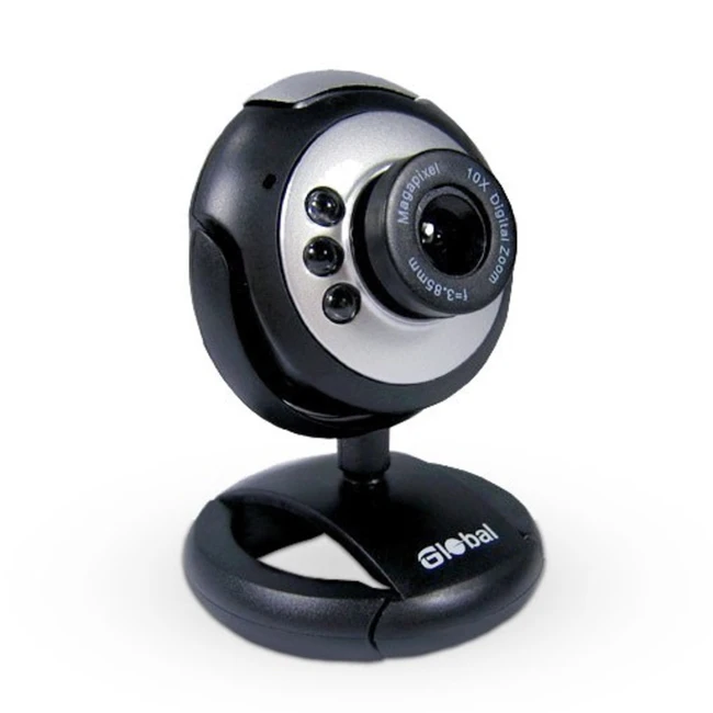 Веб камеры Global A-9 Серебристо-Чёрный A-9-silv-gr