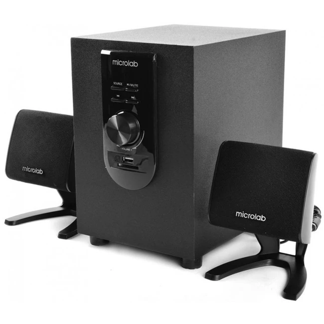 Компьютерные колонки Microlab M-108U (Черный)