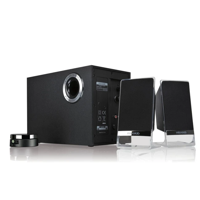 Компьютерные колонки Microlab M-200 Platinum (Черный)