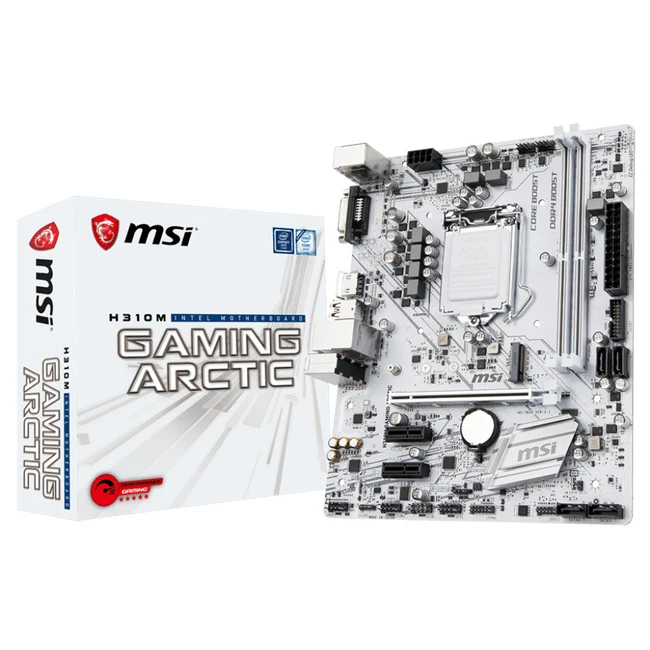 Материнская плата MSI H310M GAMING ARCTIC (Micro-ATX, LGA 1151)
