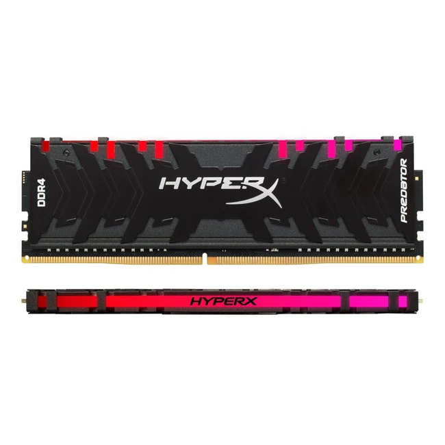 ОЗУ Kingston HyperX Predator RGB HX429C15PB3A/8 DIMM, DDR4, 8 Гб, 2933 МГц