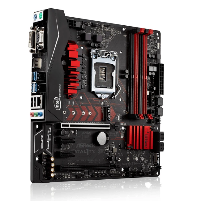 Материнская плата ASRock Fatal1ty H270M Performance H270M PERFORMANCE (Micro-ATX, LGA 1151)