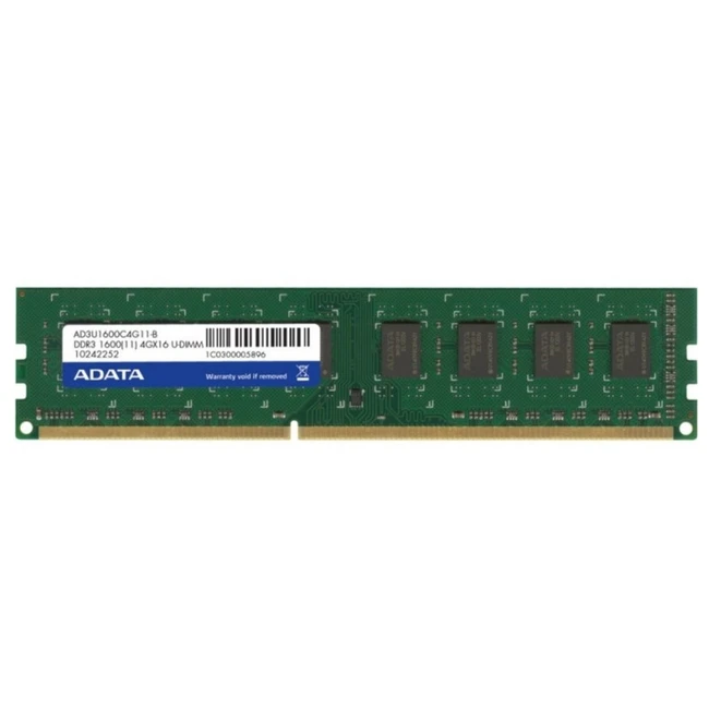 ОЗУ A-Data AD3U1600W8G11-S (DIMM, DDR3, 8 Гб, 1600 МГц)
