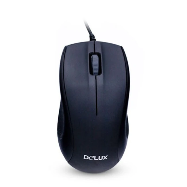 Мышь Deluxe DLM-375OUB Бюджетные, Проводная
