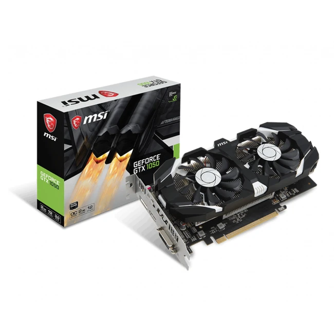 Видеокарта MSI GeForce GTX 1050 2G OCV1 GTX 1050 2GT OCV1