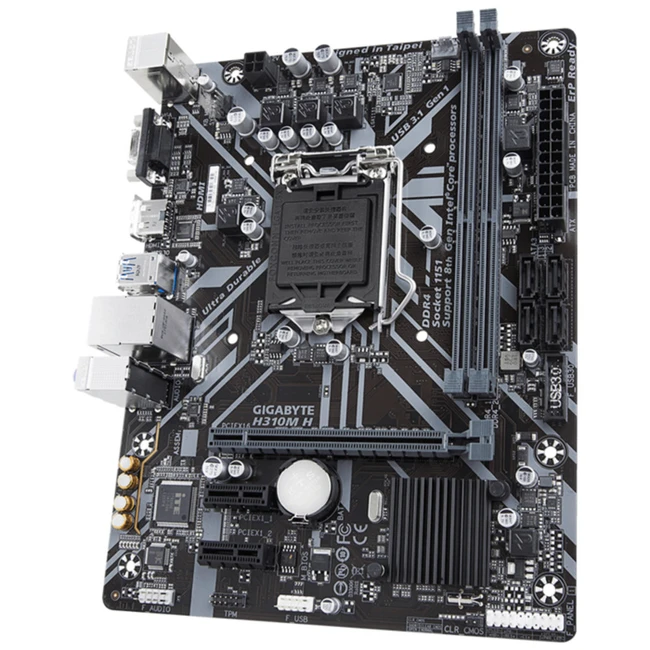 Материнская плата Gigabyte H310M H (Micro-ATX, LGA 1151)