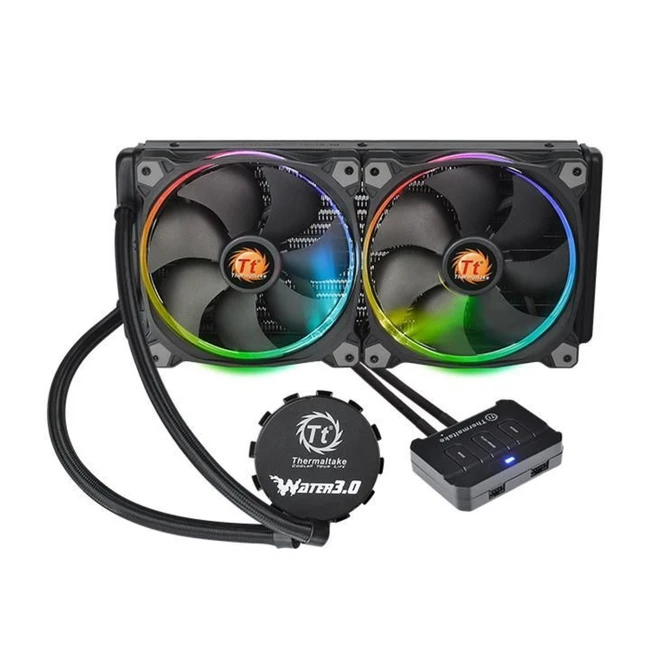 Охлаждение Thermaltake Water 3.0 Riing RGB 280 CL-W138-PL14SW-A