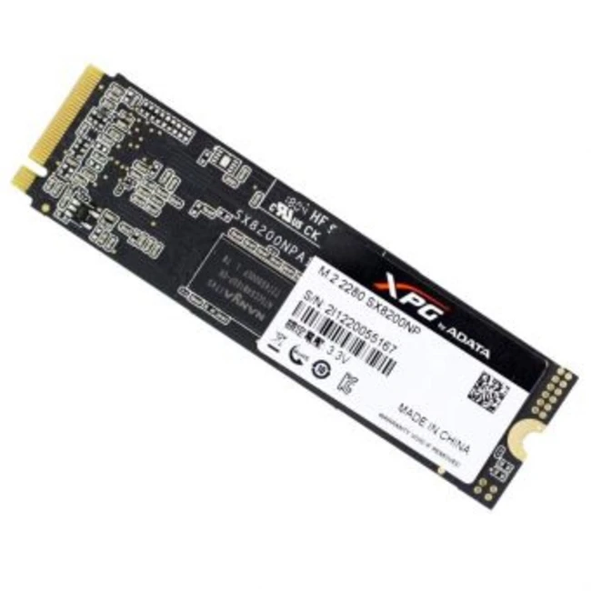 Внутренний жесткий диск ADATA SX8200 ASX8200NP-480GT-C (SSD (твердотельные), 480 ГБ, M.2, PCIe)