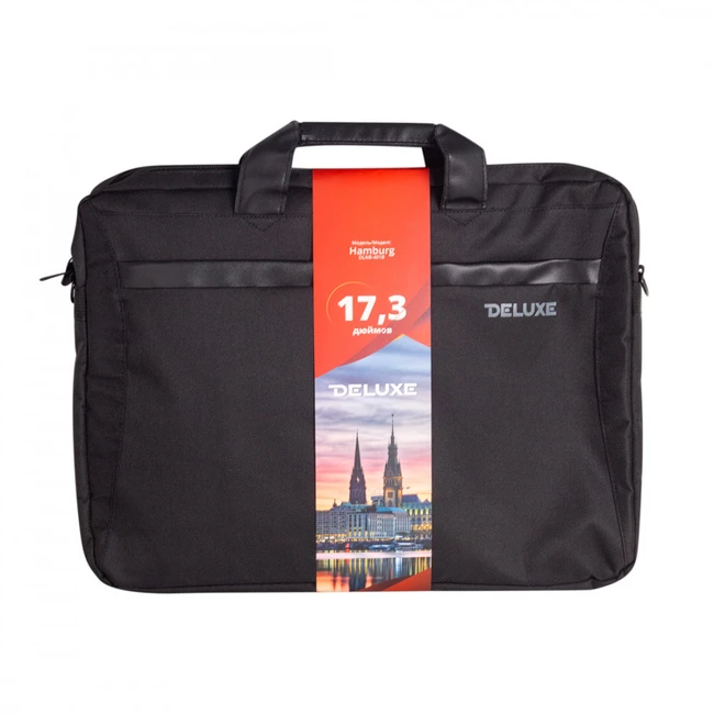 Сумка для ноутбука Deluxe Hamburg 17.3" DLNB-401B-P17.3 (17.3)
