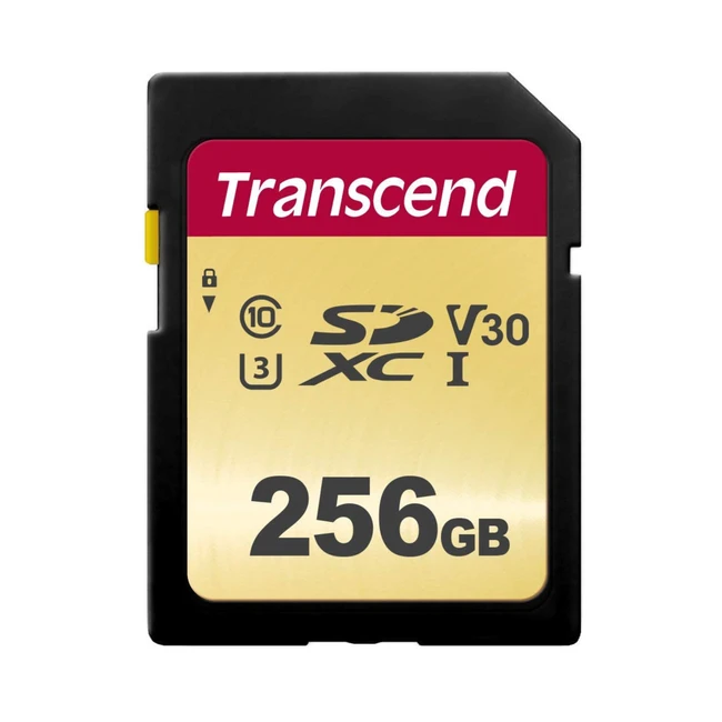 Флеш (Flash) карты Transcend SDHC Class 10 UHS-I U1 V30 R95 TS256GSDC500S (256 ГБ)